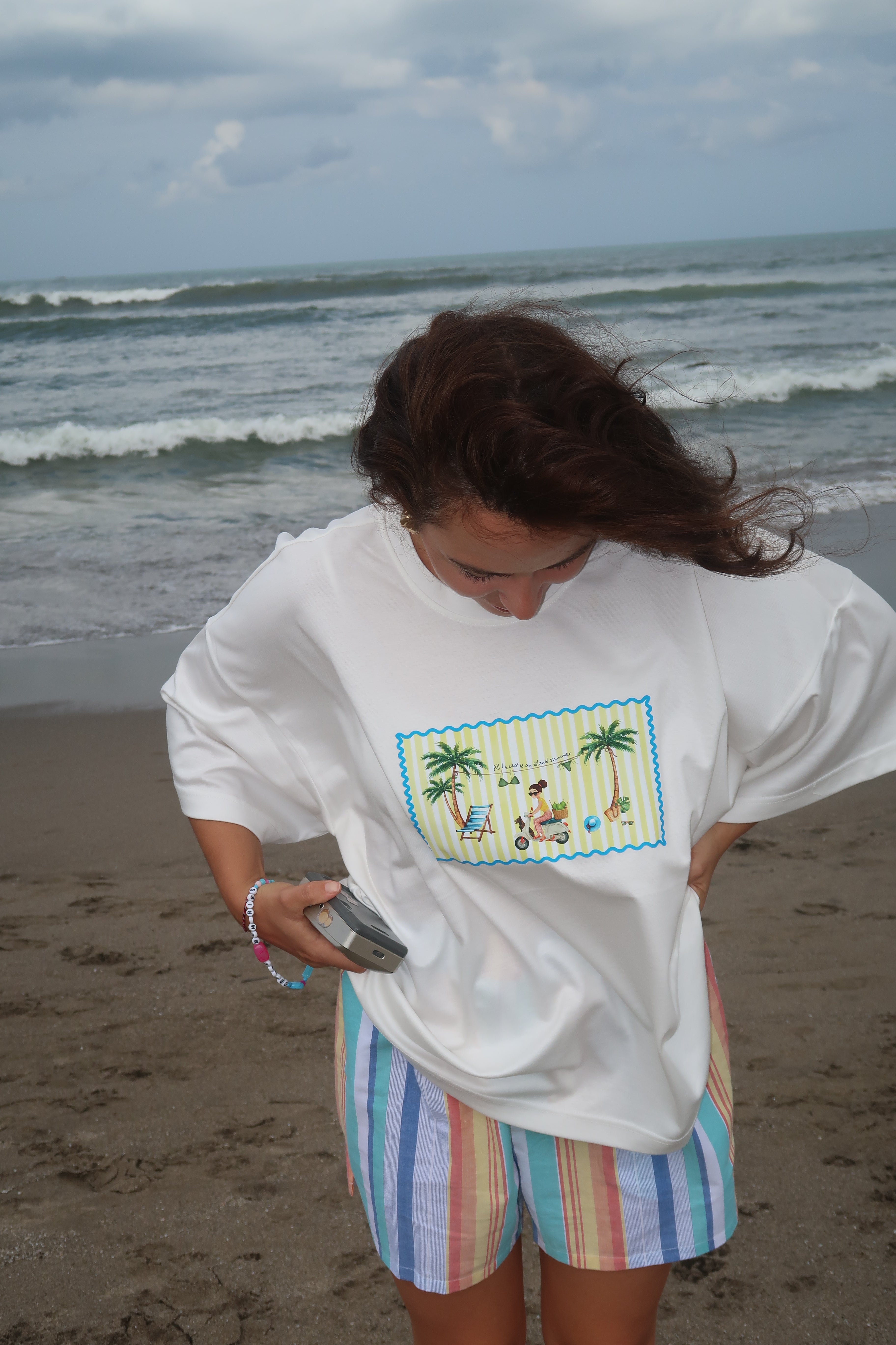 T-shirt “All I Need Is an Island and Summer”